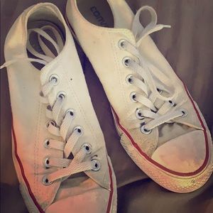 White all star converse!!!
